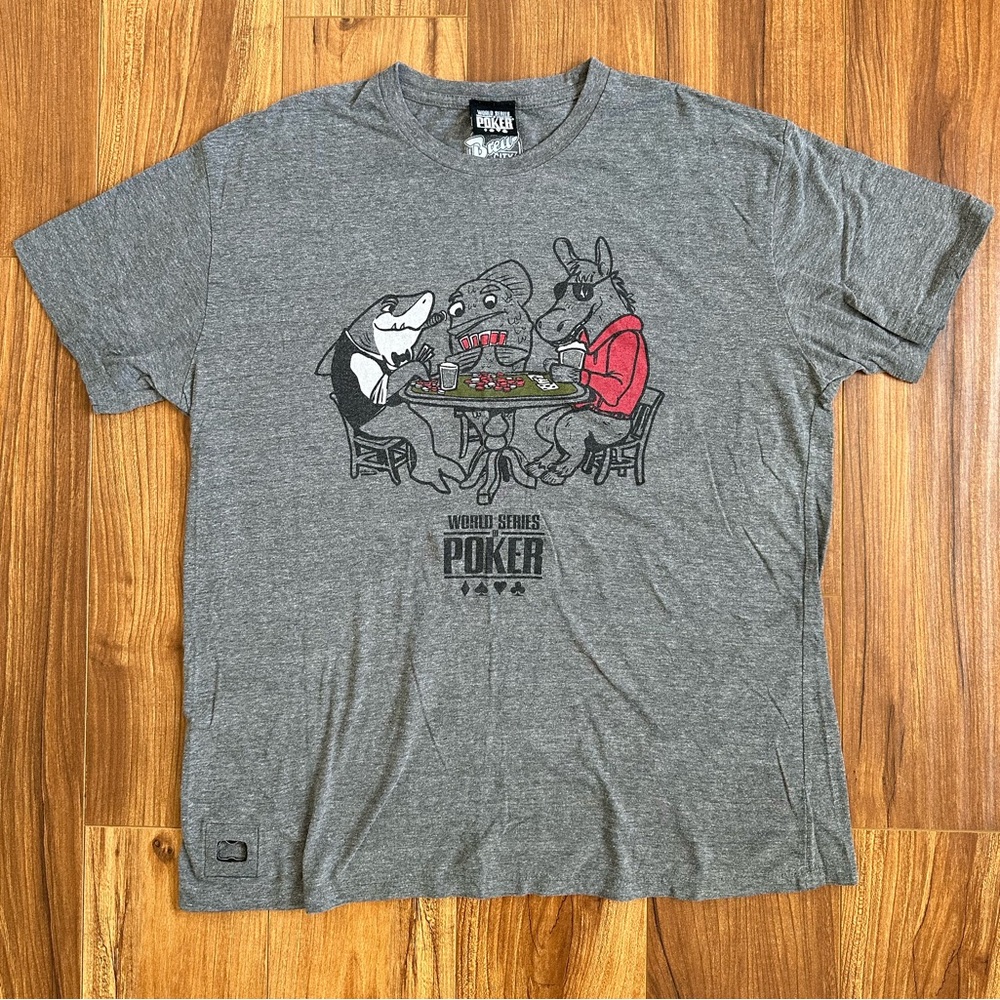 World Series of Poker/Brew City Bottle Opener Men’s XL T Shirt
